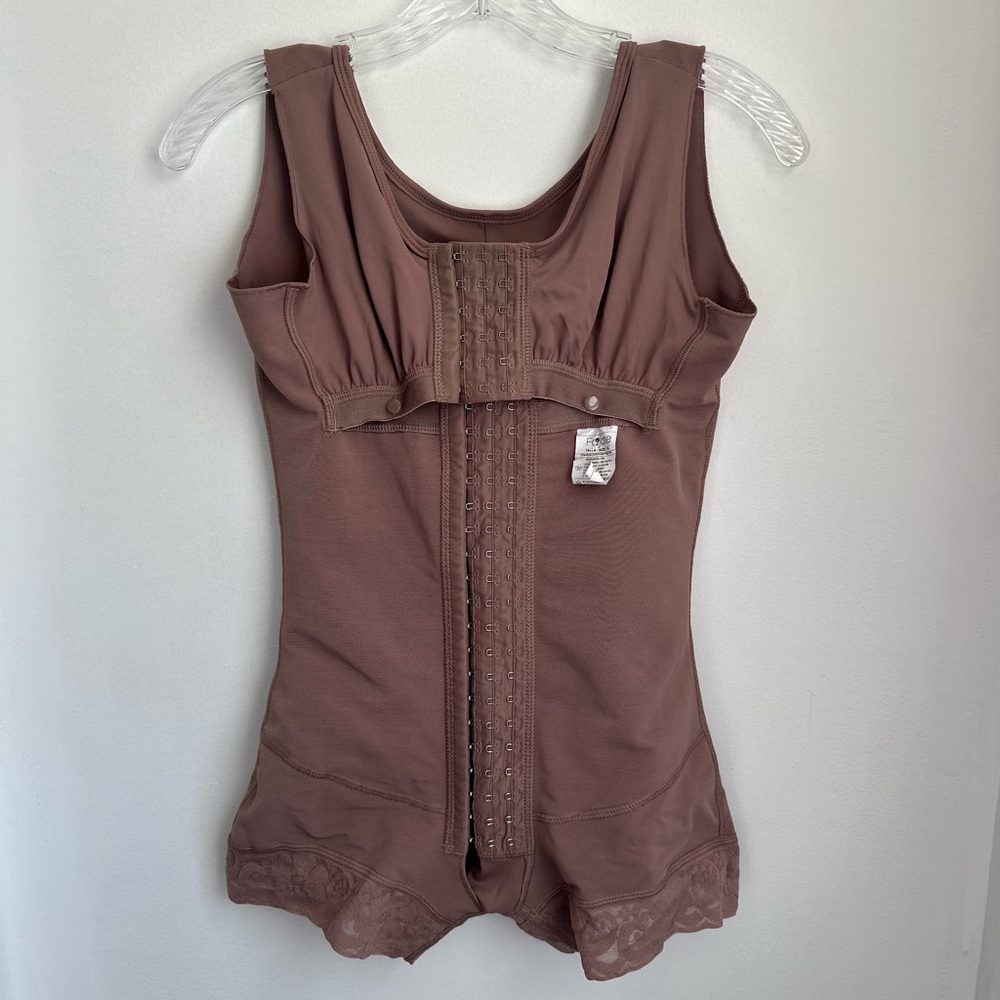 Elegant Brown Shapewear Bodysuit
